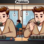 Jaký je rozdíl mezi dvěma muži, kteří jedí sushi: odpověď
